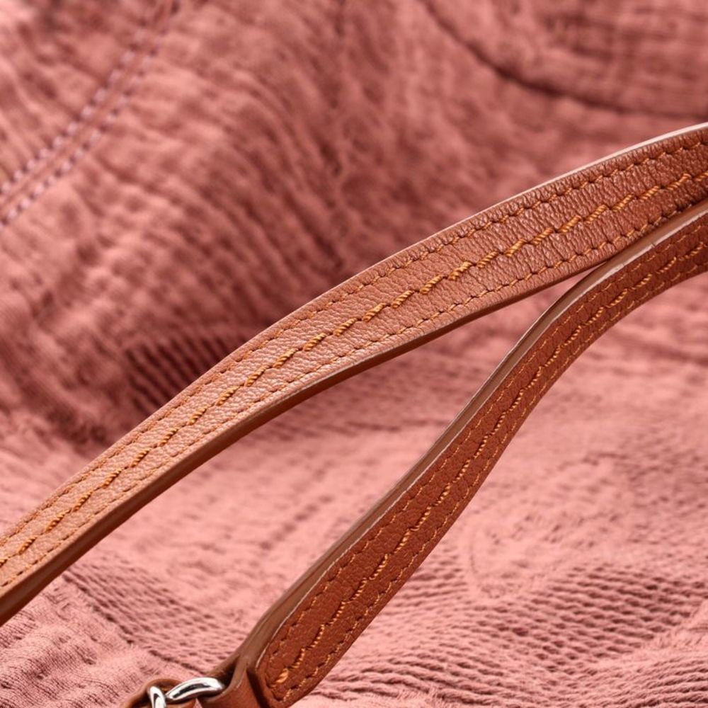 Chanel Double Face Deauville Tote Fringe Quilted Canvas Small Pink - Picture 9 of 10